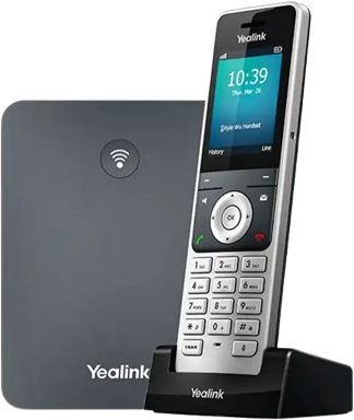 Yealink DECT handset with its base station